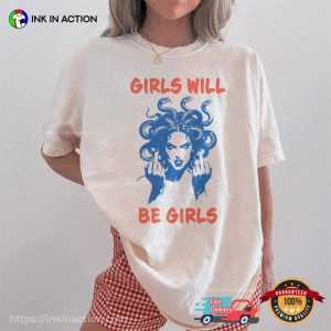 Middle Finger Medusa Feminism Meme Comfort Colors Shirt 3 InkInAction.com