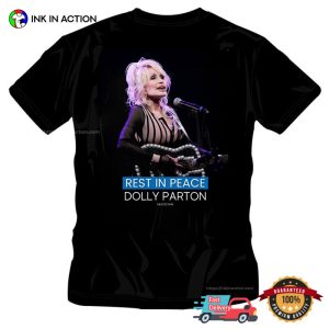 Musician Dolly Parton RIP Shirt 2 InkInAction.com