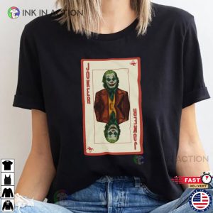 Playing Card joaquin phoenix Joker Shirt InkInAction.com