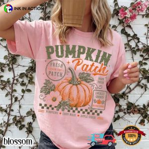 Retro Halloween Fall Pumpkin Patch Comfort Colors Shirt
