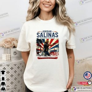 Retro Jordan Salinas Hero Patriot Save Lives Comfort Colors Shirt