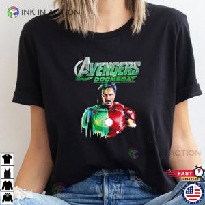 Robert Downey Jr Iron Man Doctor Doom Doomsday Graphic Shirt 3 InkInAction.com
