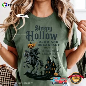 Sleepy Hollow Jack-o’-Lantern Retro Halloween Outfit Comfort Colors Shirt