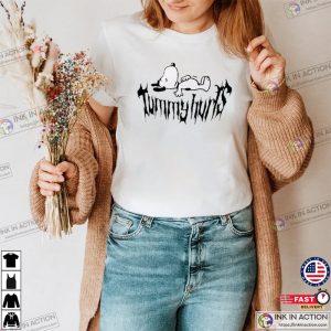 Snoopy Tummy Hurts Shirt