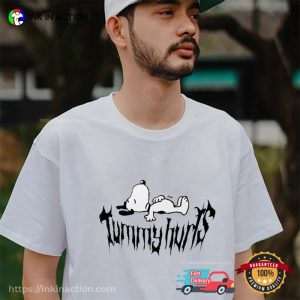 Snoopy Tummy Hurts Shirt
