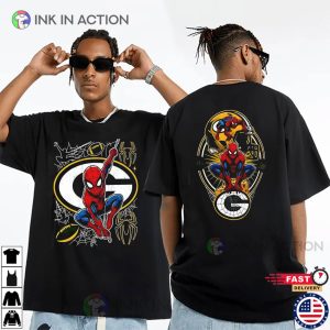 Spider-Man X Green Bay Packers Football Shirt