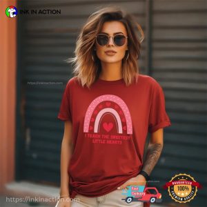 Sweetest Hearts Teacher Sweetest Gifts Tee
