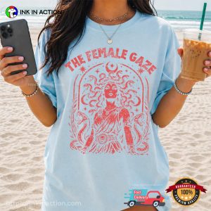 The Female Gaze Medusa Feminist Comfort Colors Shirt