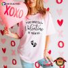 The Sweetest Valentine Of Them All, Pregnant Valentine Comfort Colors Shirt