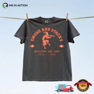 Vampire Horror Movie Sinner Smoke And Stack’s Comfort Colors Shirt