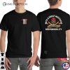 With A Great Mustache Comes Great Responsibility American Firefighter Shirt