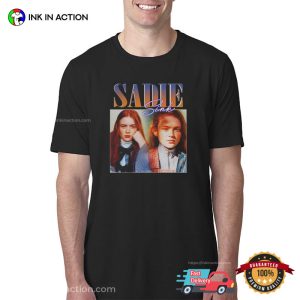 Young Sadie Sink Stranger Things Vintage Graphic Shirt