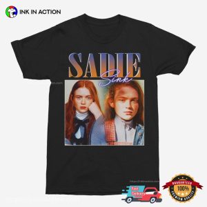 Young Sadie Sink Tranger Things Vintage Graphic Shirt 3 InkInAction.com