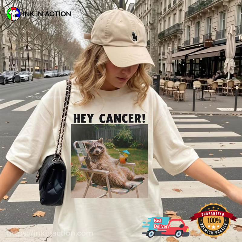 Hey Cancer Middle Finger Raccoon Cancer Warrior Comfort Colors Shirt Hey Cancer Middle Finger Raccoon Cancer Warrior Comfort Colors Shirt