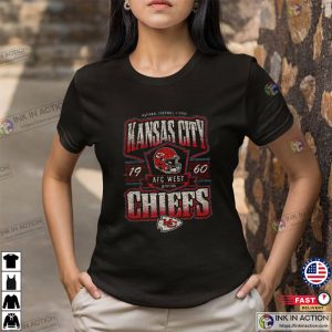 AFC West Division NFL Kansas City Chiefs Retro Shirt