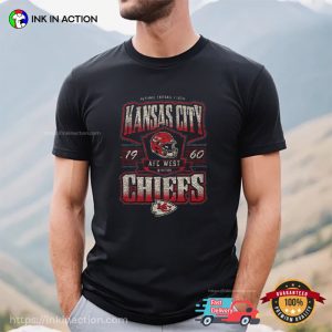 AFC West Division NFL Kansas City Chiefs Retro Shirt