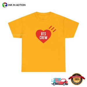 BTS Crew Fan Shirt, BTS Tour 2026​ Merch