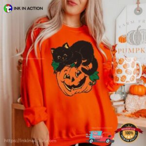 Black Cat On Pumpkin Retro 90s Halloween Comfort Colors Tee 1 600x600 Black Cat On Pumpkin Retro 90s Halloween Comfort Colors Tee 1 600x600
