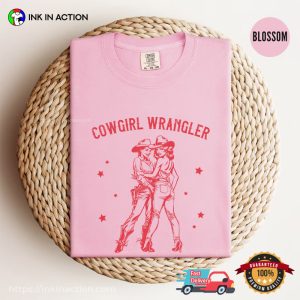 Cowgirl Wrangler Lesbian Girlfriend Gift Comfort Colors Shirt 2 InkInAction.com