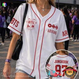 Custom Arirang BTS World Tour 2026​ Baseball Jersey
