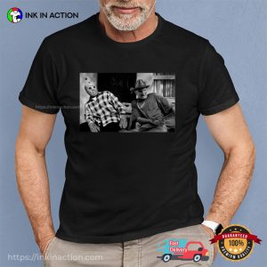 Damn Jason Voorhees And Freddy Krueger Halloween Graphic Shirts