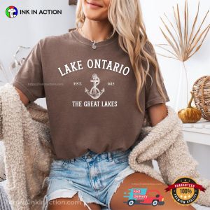 Est 1615 Lake Ontario The Great Lake Comfort Colors Shirt 2 InkInAction.com