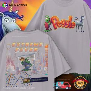Extreme Fever Peggle Casual Game 90s 2-sided Shirt