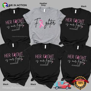Fighter Cancer Awareness Support Shirt