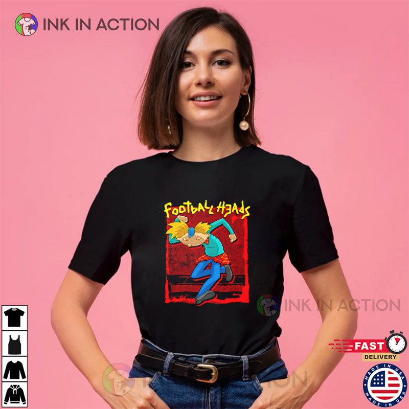 Football Heads Nick Nickelodeon Movies Shirt Football Heads Nick Nickelodeon Movies Shirt