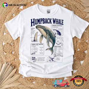 Funny humpback whale facts Shirt 2 InkInAction.com