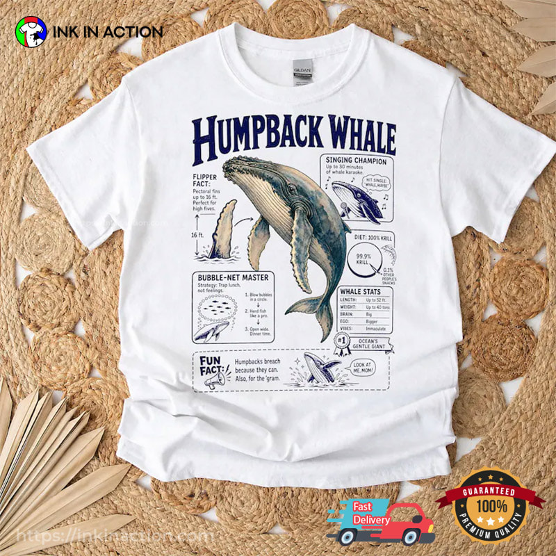 Funny Humpback Whale Facts Shirt Funny Humpback Whale Facts Shirt