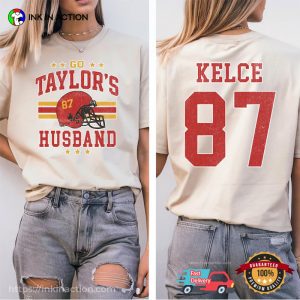 Go Taylor's Husband Travis Kelce KC Chiefs Football Shirt 3 InkInAction.com