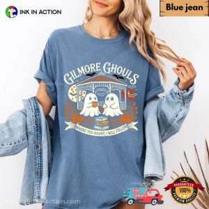 Halloween Gilmore Ghouls Bookish Ghost Comfort Colors Shirt Halloween Gilmore Ghouls Bookish Ghost Comfort Colors Shirt