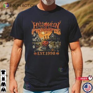 Halloweentown Est 1998 Vintage 90s halloween themed shirts 2 InkInAction.com