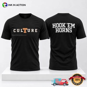 Matthew McConaughey Texas Longhorns Culture Hook Em Horns Shirt 2
