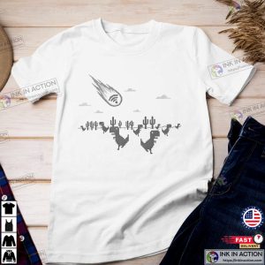 No Internet Dinosaur Game Shirt 2 InkInAction.com