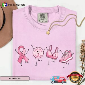 Pink Breast Cancer Awareness Month Comfort Colors Shirt 2 InkInAction.com