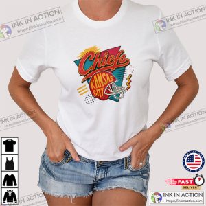 Retro Kansas City Chiefs, KC Chiefs Game Day Shirt 3 InkInAction.com
