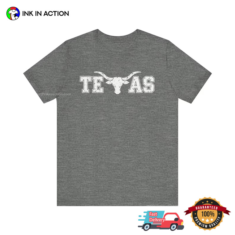 Retro Texas Longhorn Football Logo Shirt, Texas Longhorns Merch Retro Texas Longhorn Football Logo Shirt, Texas Longhorns Merch