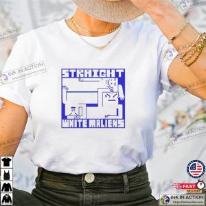 Straight White Maliens Lesbian Space Princess Graphic Shirt