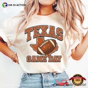 Texas Game Day, texas football clothing Comfort Colors Shirt 2 InkInAction.com
