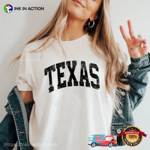 Texas Pride Comfort Colors Shirt, Texas Longhorns Apparel​