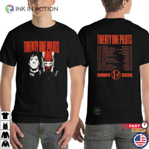 Twenty One Pilots Pinkpop Festival 2026 2-sided Shirt
