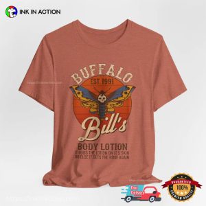 Vintage Buffalo Bill's Body Lotion Horror Halloween Tee 2 InkInAction.com