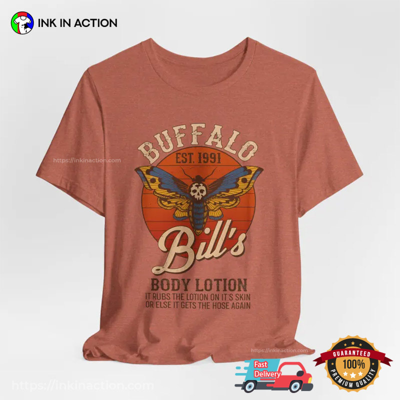 Vintage Buffalo Bill's Body Lotion Horror Halloween Tee Vintage Buffalo Bill's Body Lotion Horror Halloween Tee