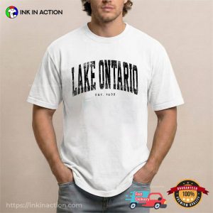 Vintage Lake Ontario Canada Lake Protest Comfort Colors Shirt