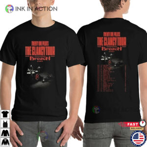Vintage Twenty One Pilots The Clancy Tour Breach 2025 Shirt