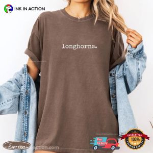 texas longhorns football Comfort Colors Shirt 3 InkInAction.com