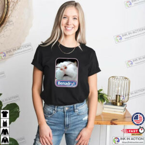 Allergy Cat Benadryl Funny Meme Shirt