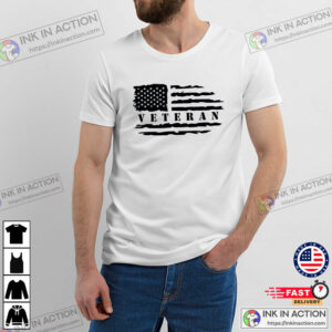 American Flag Teterans Shirt